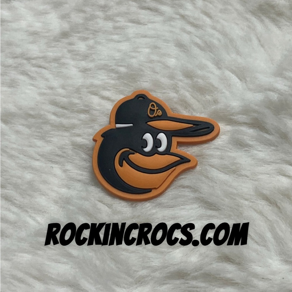 Baltimore Orioles Croc Charm